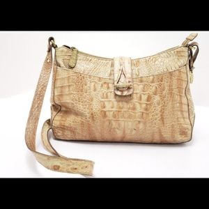 Brahmin Authentic Croc crossbody bag